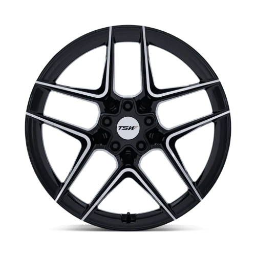 TSW TW008 SLIPSTREAM Alloy Wheel 20x9 ET35 5x114 Gloss Black With Machined Face 72.56mm CB - Image 3