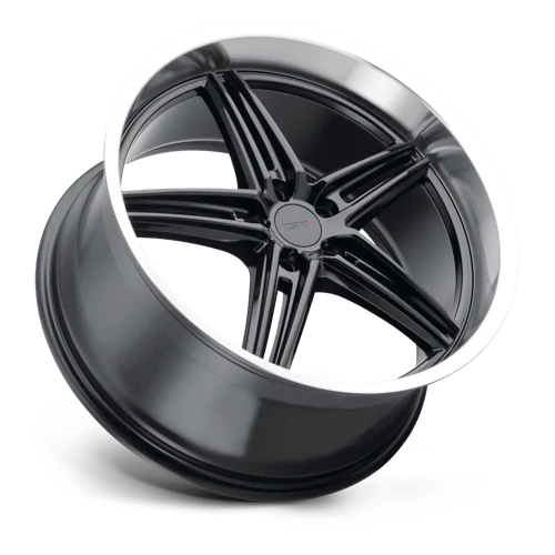 TSW VARIANTE Alloy Wheel 20x9 ET30 5x114 Gloss Black With Machined Lip 76.1mm CB - Image 2