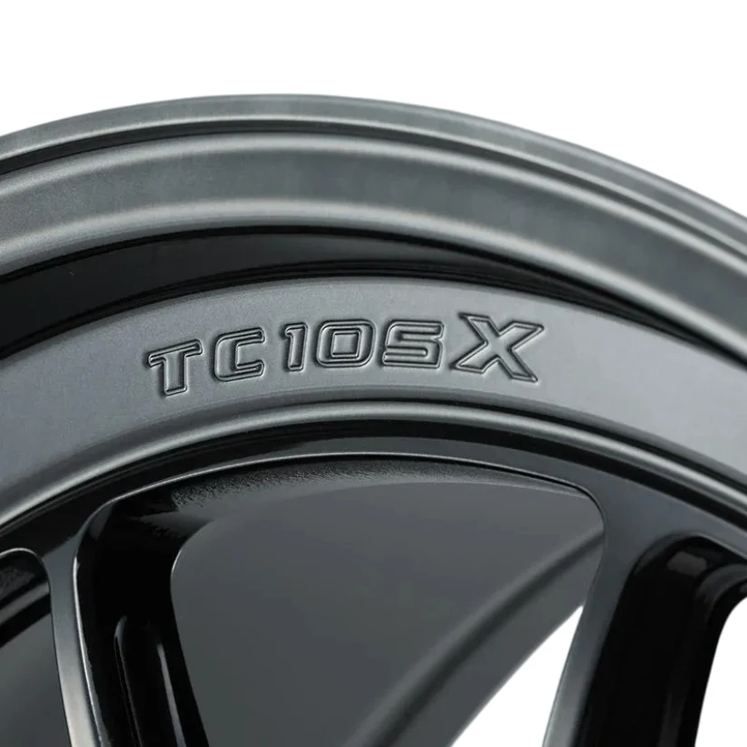 WedsSport TC-105X DSR Alloy Wheel 18x8.5 ET43 5x100 EJ Titan 65mm CB - Image 3