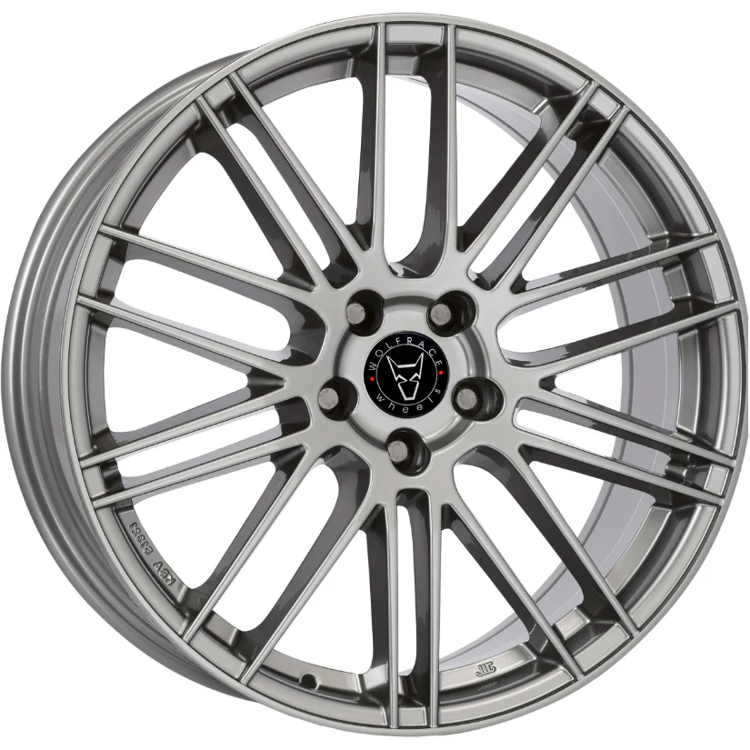 Wolfrace Eurosport TUV KiboX Alloy Wheel 20x9 ET33 5x112 Metal Grey 66.5mm CB