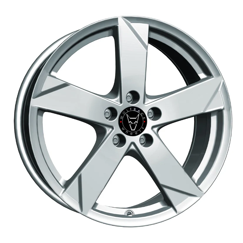 Wolfrace Eurosport TUV Kodiak Alloy Wheel 16x6.5 ET50 5x108 Polar Sillver 63.4mm CB