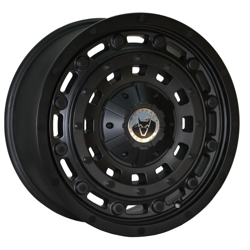 Wolfrace Explorer Overland 1400 Alloy Wheel 17x8.5 ET40 5x130 Matt Black 110mm CB