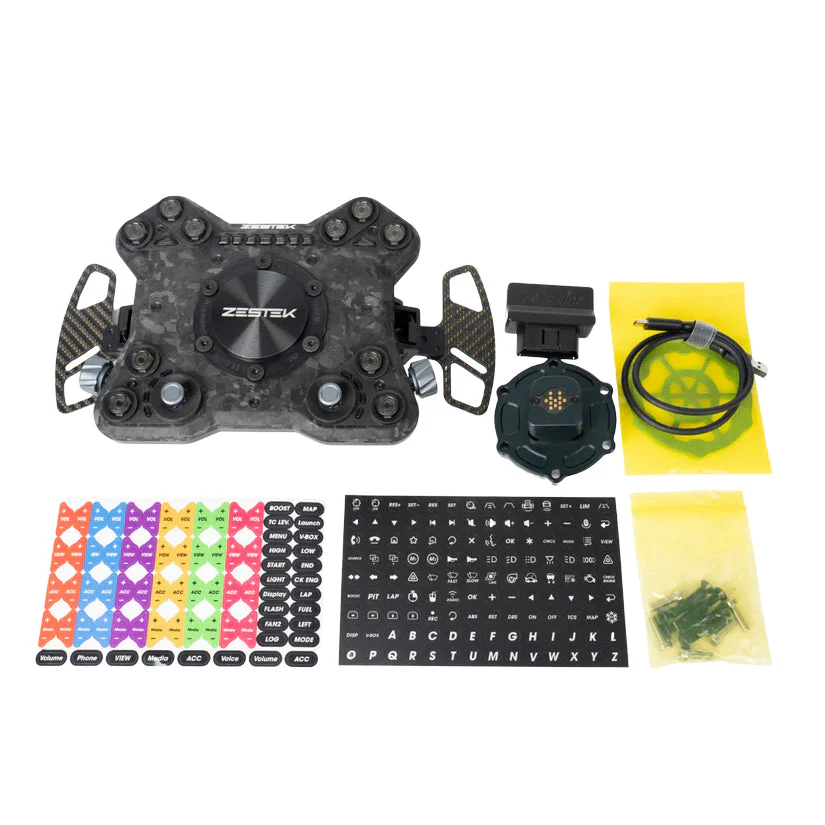 Zestek Racing SCX Steering Wheel Control Panel Porsche 718 982 - Image 3